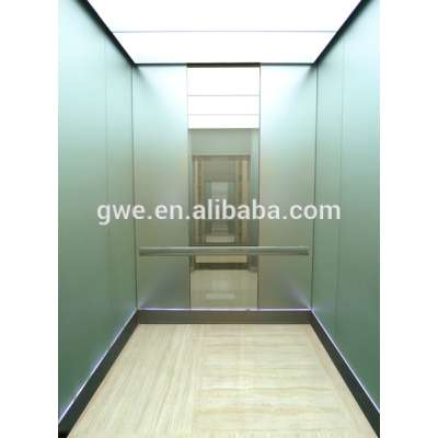 Indoor round glass home elevator